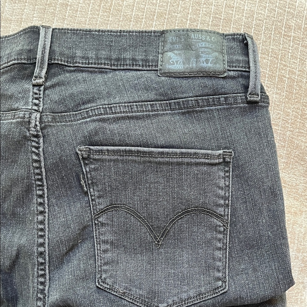 Levi's Charcoal Denim Jeans